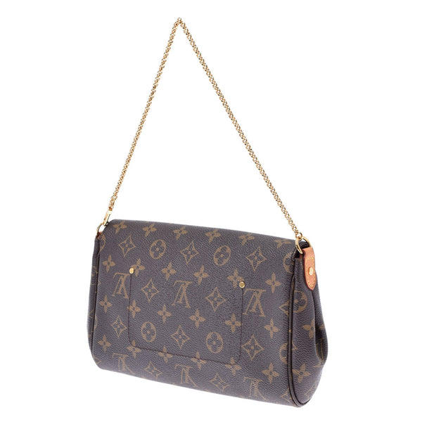 路易威顿路易斯·维顿（Louis Vuitton）borit mm 2way袋棕色M40718女士会标帆布肩袋二手Ginzo