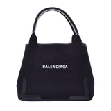 BALENCIAGA Balenciaga Navy Caba S Black 339933 Ladies canvas/leather handbag A rank used Ginzo