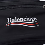 BALENCIAGA バレンシアガ エクスプローラー ベルトバッグ 黒 482389 ユニセックス ナイロン ボディバッグ 新同 中古 銀蔵