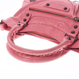 BALENCIAGA Balenciaga The First 2WAY Pink 103208 Ladies Lambskin Handbag AB Rank Used Ginzo