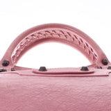 BALENCIAGA Balenciaga The City 2WAY Pink 115748 Ladies Lambskin Handbag AB Rank Used Ginzo