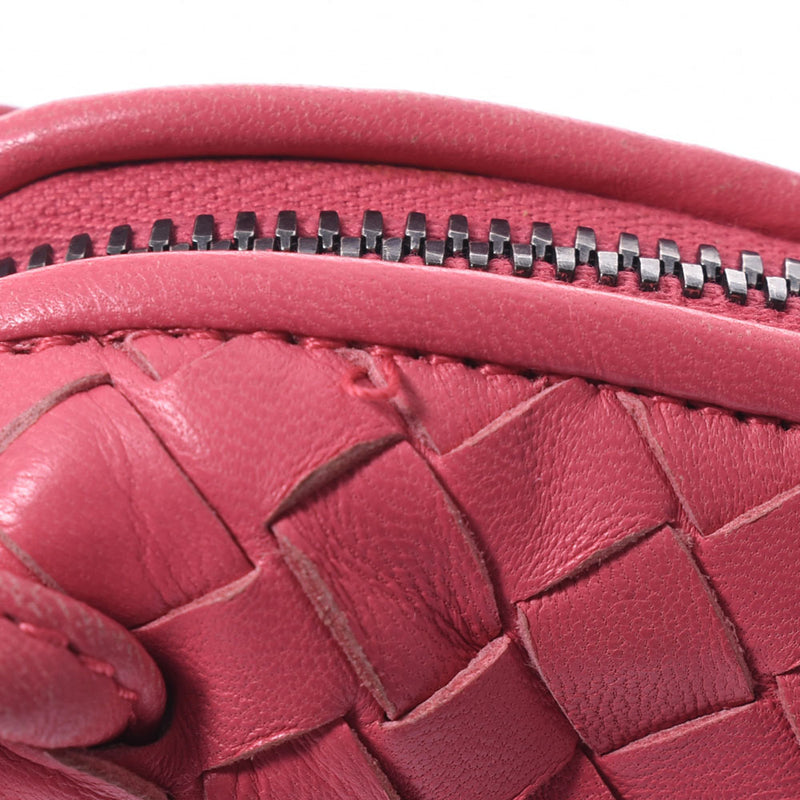 BOTTEGAVENETA Bottega Veneta Intrecciato Pink 245354 V0016 6677 Ladies Lambskin Shoulder Bag B Rank used Ginzo