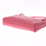 BOTTEGAVENETA Bottega Veneta Intrecciato Pink 245354 V0016 6677 Ladies Lambskin Shoulder Bag B Rank used Ginzo