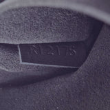 LOUIS VUITTON Louis Vuitton Black Men's Leather Clutch Bag A Rank used Ginzo