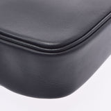 LOUIS VUITTON Louis Vuitton Black Men's Leather Clutch Bag A Rank used Ginzo