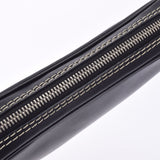 LOUIS VUITTON Louis Vuitton Black Men's Leather Clutch Bag A Rank used Ginzo