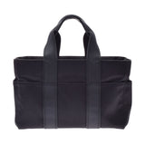 HERMES エルメス アカプルコ PM アウトレット 黒 レディース ナイロン/カーフ ハンドバッグ Bランク 中古 銀蔵