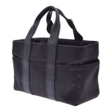 HERMES エルメス アカプルコ PM アウトレット 黒 レディース ナイロン/カーフ ハンドバッグ Bランク 中古 銀蔵
