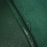 HERMES Hermes Market Green Gold Bracket ○ T -engraved (around 1990) Unisex Kushbell Shoulder Bag B Rank used Ginzo