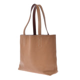 HERMES エルメス ドゥブルセンス 28 リバーシブルトート フォーブ/ビスケット □JO刻印(2011年頃) ユニセックス ヴォーシッキム ハンドバッグ ABランク 中古 銀蔵
