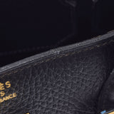 爱马仕爱马仕Birkin 40黑金支架○Z雕刻（1996年左右）男女allenne手提包B等级使用Ginzo