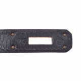 爱马仕爱马仕Birkin 40黑金支架○Z雕刻（1996年左右）男女allenne手提包B等级使用Ginzo