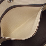 HERMES HERMES HERMES GARDEN PARTY TPM CHOCOLAT□L雕刻（2008年左右）女士Negonda Handbag A级使用Ginzo