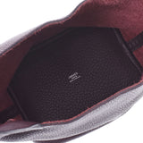 HERMES エルメス ピコタンロック PM  ボルドー シルバー金具 □L刻印(2008年頃) レディース トリヨンクレマンス ハンドバッグ Aランク 中古 銀蔵