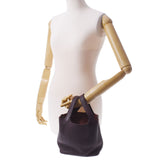 HERMES エルメス ピコタンロック PM  ボルドー シルバー金具 □L刻印(2008年頃) レディース トリヨンクレマンス ハンドバッグ Aランク 中古 銀蔵
