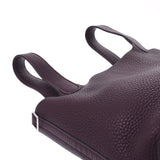 HERMES エルメス ピコタンロック PM  ボルドー シルバー金具 □L刻印(2008年頃) レディース トリヨンクレマンス ハンドバッグ Aランク 中古 銀蔵