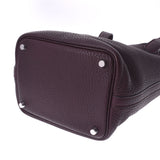 HERMES エルメス ピコタンロック PM  ボルドー シルバー金具 □L刻印(2008年頃) レディース トリヨンクレマンス ハンドバッグ Aランク 中古 銀蔵
