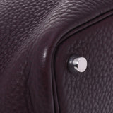 HERMES エルメス ピコタンロック PM  ボルドー シルバー金具 □L刻印(2008年頃) レディース トリヨンクレマンス ハンドバッグ Aランク 中古 銀蔵