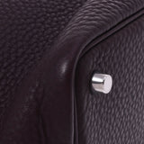 HERMES エルメス ピコタンロック PM  ボルドー シルバー金具 □L刻印(2008年頃) レディース トリヨンクレマンス ハンドバッグ Aランク 中古 銀蔵