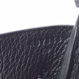 爱马仕爱马仕伯金（Hermes Hermes Birkin）35黑色银支架雕刻（2017年左右）dogo手提包A级二手Ginzo