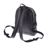 MCM MCM Eem Backpack Side Studs Black Unisex Curf Backpack Daypack A Rank used Ginzo