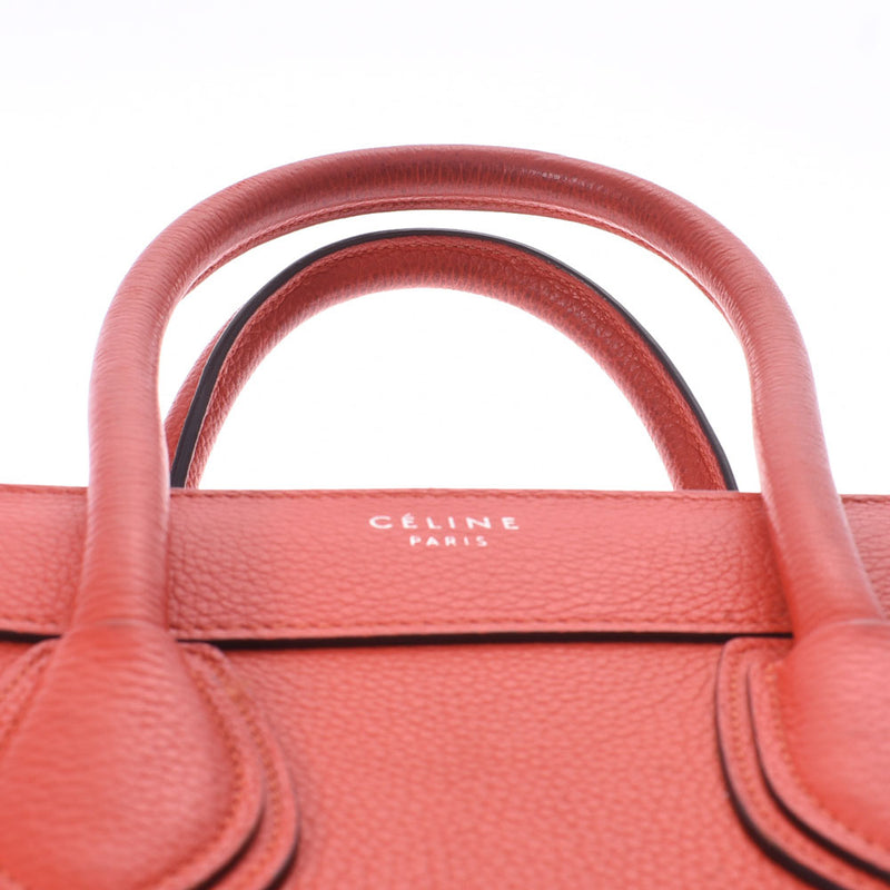 CELINE ラゲッジ マイクロショッパー RED