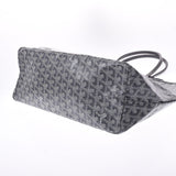 Goyard Goyars Saint Louis PM初始灰色男女通用pvc/皮包袋ab rank used ginzo