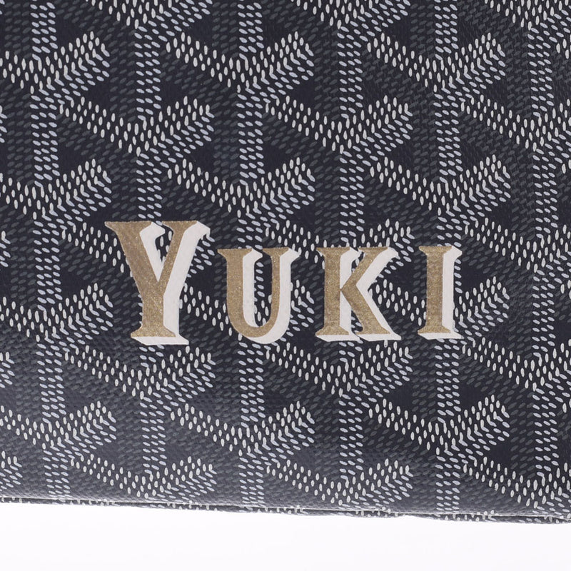 GOYARD ゴヤール サンルイ PM イニシャル グレー ユニセックス PVC/レザー トートバッグ ABランク 中古 銀蔵