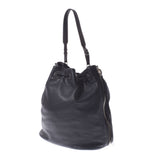 BALENCIAGA Balenciaga Paper Flat Basket Shoulder Black 391513 Ladies Calf 2WAY Bag A Rank used Ginzo