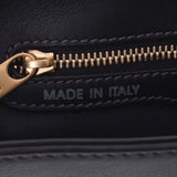 TOD’S トッズ 黒 レディース カーフ ショルダーバッグ Aランク 中古 銀蔵