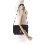 TOD’S トッズ 黒 レディース カーフ ショルダーバッグ Aランク 中古 銀蔵