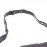 TOD’S トッズ 黒 レディース カーフ ショルダーバッグ Aランク 中古 銀蔵