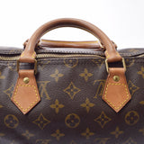 LOUIS VUITTON ルイヴィトン モノグラム スピーディ35 ブラウン M41524 ユニセックス モノグラムキャンバス ハンドバッグ Bランク 中古 銀蔵