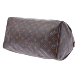 LOUIS VUITTON ルイヴィトン モノグラム スピーディ35 ブラウン M41524 ユニセックス モノグラムキャンバス ハンドバッグ Bランク 中古 銀蔵
