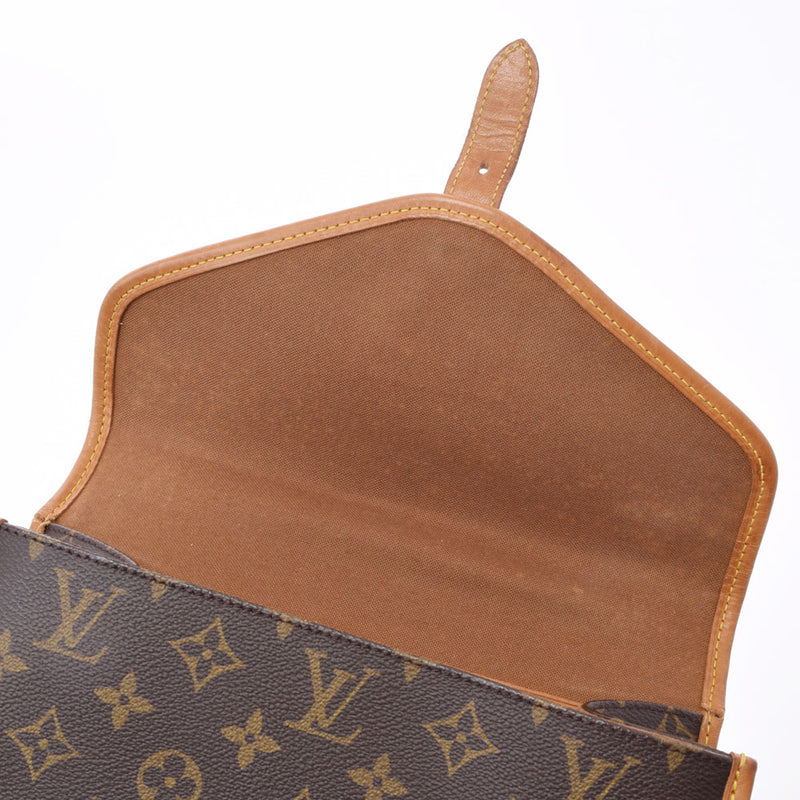 LOUIS VUITTON ルイヴィトン モノグラム ベルエア 2WAY ブラウン M51122 ユニセックス モノグラムキャンバス ハンドバッグ Bランク 中古 銀蔵