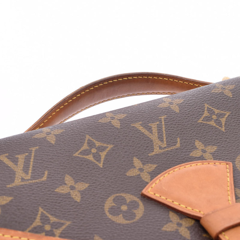 LOUIS VUITTON ルイヴィトン モノグラム ベルエア 2WAY ブラウン M51122 ユニセックス モノグラムキャンバス ハンドバッグ Bランク 中古 銀蔵