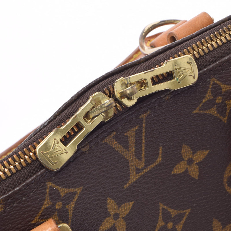 LOUIS VUITTON Louis Vuitton Monogram Alma Brown M51130 Ladies Monogram Canvas Handbag B Rank Used Ginzo