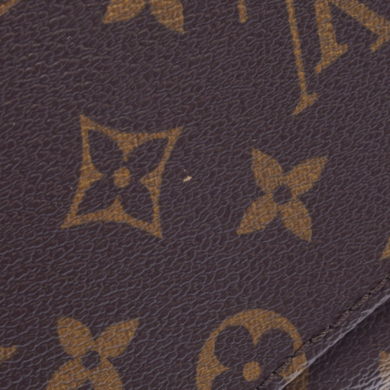 LOUIS VUITTON Louis Vuitton Monogram Manhattan PM Brown M40026 Ladies Monogram Canvas Handbag AB Rank Used Ginzo