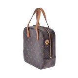 LOUIS VUITTON Louis Vuitton Monogram Spontini Brown M47500 Unisex Monogram Canvas Handbag B Rank used Ginzo