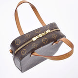 LOUIS VUITTON Louis Vuitton Monogram Spontini Brown M47500 Unisex Monogram Canvas Handbag B Rank used Ginzo