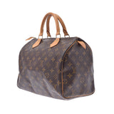 LOUIS VUITTON ルイヴィトン モノグラム スピーディ30 新型 ブラウン M41108 ユニセックス モノグラムキャンバス ハンドバッグ Bランク 中古 銀蔵