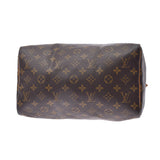LOUIS VUITTON ルイヴィトン モノグラム スピーディ30 新型 ブラウン M41108 ユニセックス モノグラムキャンバス ハンドバッグ Bランク 中古 銀蔵
