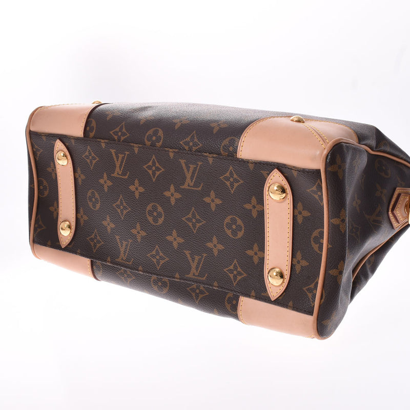 LOUIS VUITTON ルイヴィトン モノグラム レティーロPM ブラウン M40325 レディース モノグラムキャンバス 2WAYバッグ ABランク 中古 銀蔵