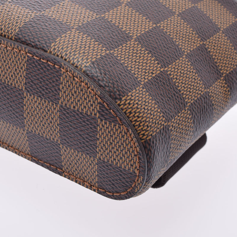 LOUIS VUITTON Louis Vuitton Damier Jeronimos Brown N51994 Men's Damier Canbus Body Bag A Rank Used Ginzo