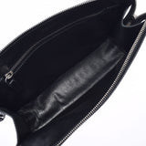 PRADA Prada Black Unisex Safiano Leather Clutch Bag AB Rank used Ginzo