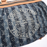 LOUIS VUITTON ルイヴィトン モノグラムデニム カバレイエ GM 青 M95336 レディース デニム 2WAYバッグ ABランク 中古 銀蔵