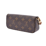 LOUIS VUITTON Louis Vuitton Monogram Glasses Case Pochette Lagoon Brown M60008 Unisex Monogram Canvas brand accessory Shin -Used Ginzo