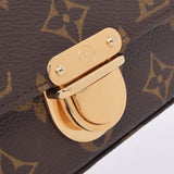 LOUIS VUITTON Louis Vuitton Monogram Glasses Case Pochette Lagoon Brown M60008 Unisex Monogram Canvas brand accessory Shin -Used Ginzo