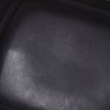 CHANEL Chanel vertical Vanity Black Gold Bracket Ladies Caviar Skin Handbag AB Rank used Ginzo