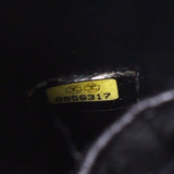 CHANEL Chanel vertical Vanity Black Gold Bracket Ladies Caviar Skin Handbag AB Rank used Ginzo